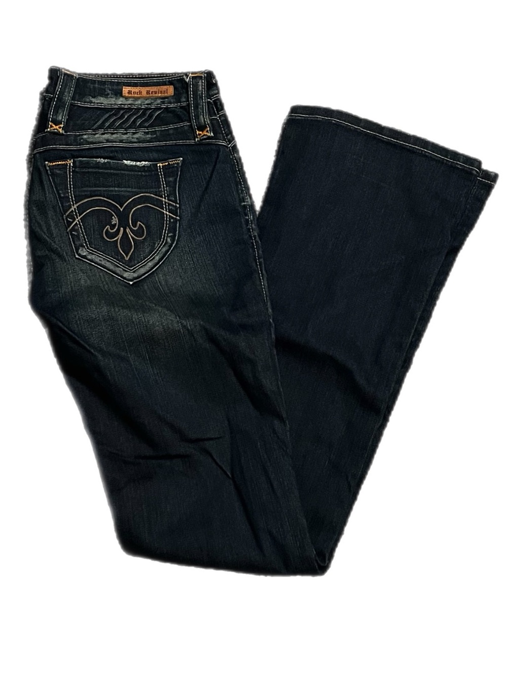 Rock Revival Women's Dark Indigo Bootcut Jeans